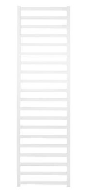 ULTRAHEAT KARNAK WHITE BATHROOM H1700mm x W500mm CONTEMPORARY SQUARE TUBULAR TOWEL WARMER, 5K17W